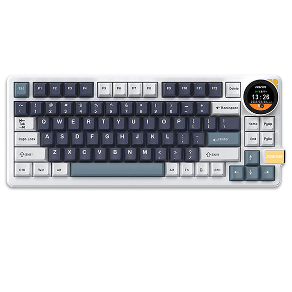 FEKER K75 Mechanical Keyboard with Multifunctional Knob Display