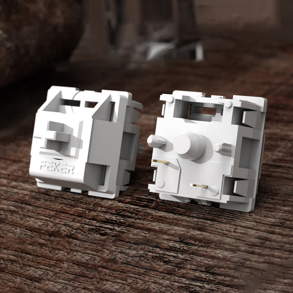 FEKER Marble White Linear Switches - Thumbnail 4