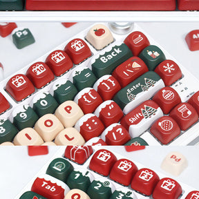 FL·ESPORTS Merry Christmas Keycap Set MOA Profile 130 Keys