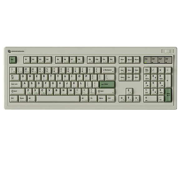 FL·ESPORTS OG104 Retro kabellose mechanische Tastatur
