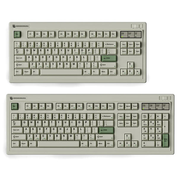 FL·ESPORTS OG104 Retro Wireless Mechanical Keyboard