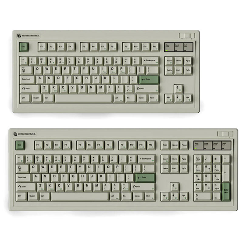 FL·ESPORTS OG104 Retro kabellose mechanische Tastatur