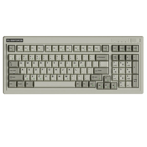 FL·ESPORTS OG98 Retro Wireless Mechanical Keyboard