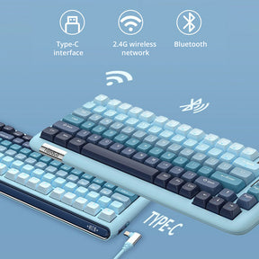 FOPATO F75 Wireless Mechanical Keyboard With TFT Screen
