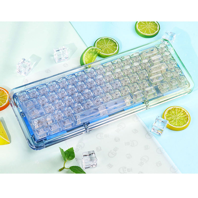 FirstBlood B67 Transparent Mechanical Keyboard - WhatGeek