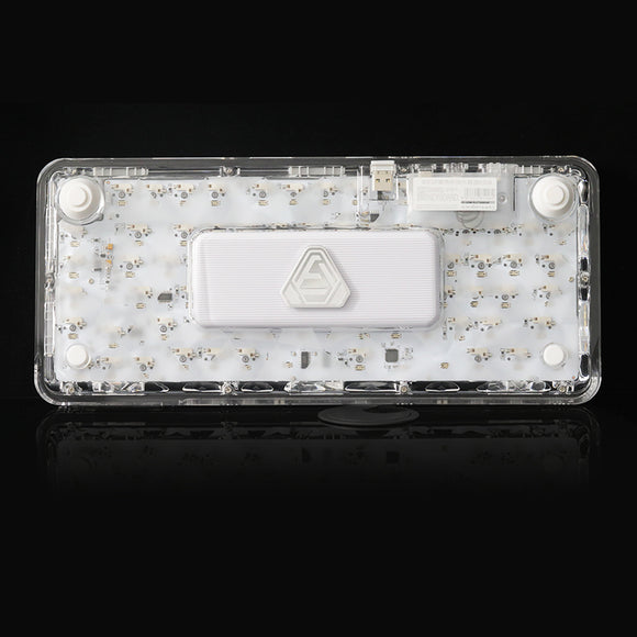 WhatGeek x FirstBlood B81 Crystal Transparent Wireless Mechanical Keyboard