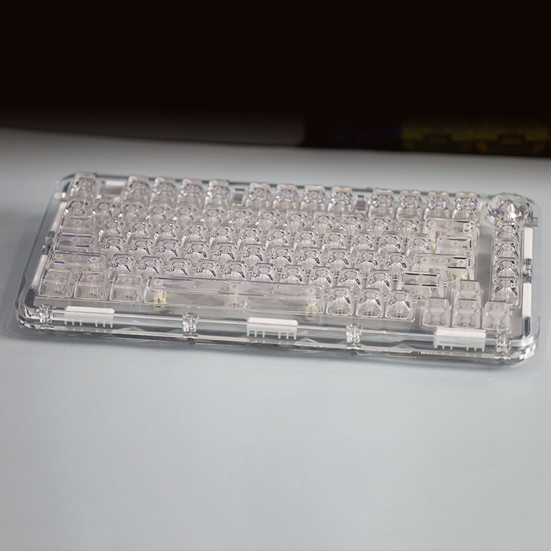 FirstBlood B81 クリスタル メカニカル キーボード - WhatGeek