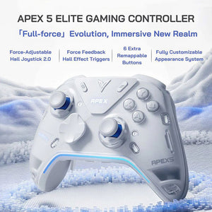 Flydigi APEX 5 Wireless Gaming Controller with Hall Joysticks Force Feedback