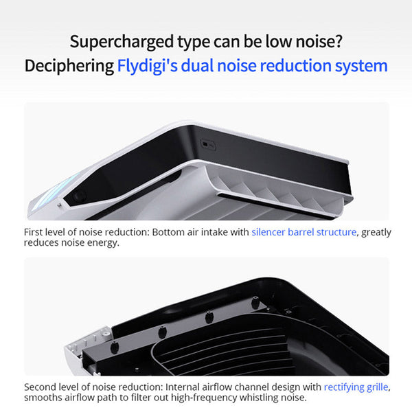 Flydigi BS1 Laptop Cooling Base with Intelligent Temperature Control