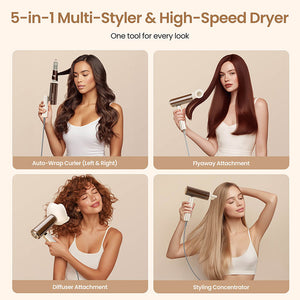 GOMYTH NovaCraft S1 5-in-1 Multi-Styler High-Speed Hair Dryer