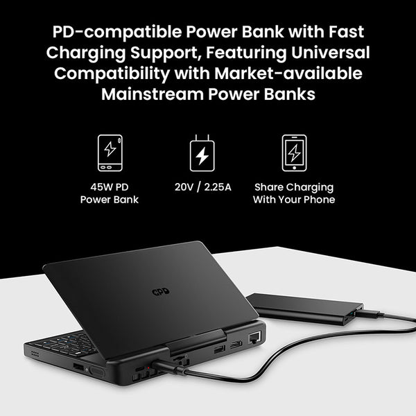 GPD MicroPC 2 Handheld Laptop ‌Linux Compatibility‌ Mini Work Computer