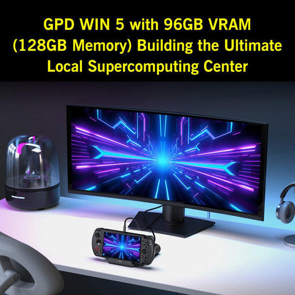 GPD WIN 5 Handheld Gaming PC Ryzen AI Max+ 395