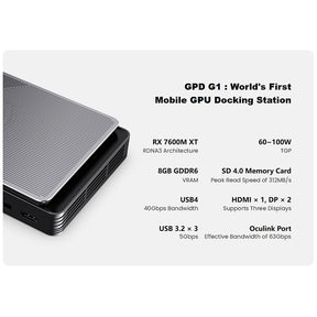 GPD WIN Max 2 2025 Handheld Gaming PC AMD Ryzen AI 9 HX 370