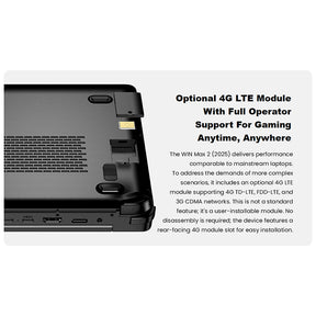 GPD WIN Max 2 2025 Handheld Gaming PC AMD Ryzen AI 9 HX 370