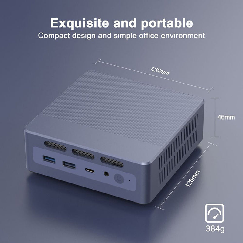 GXMO N95 Mini PC Intel ADL-N N95 4 Cores - WhatGeek