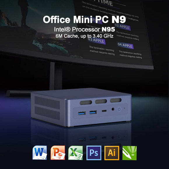 GXMO N95 Mini PC Intel ADL-N N95 4 Cores