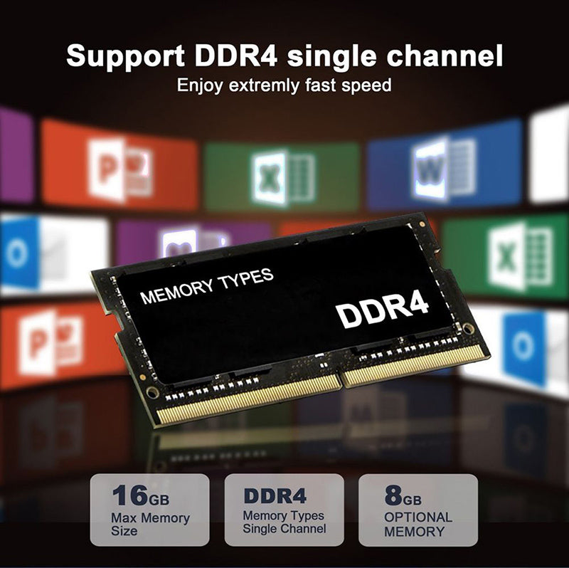 GXMO N95 Mini PC Intel ADL-N N95 4 Cores - WhatGeek