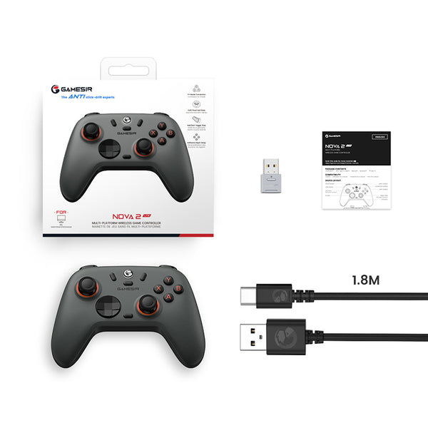 GameSir Nova 2 Lite Wireless Game Controller Hall Effect Analog Triggers