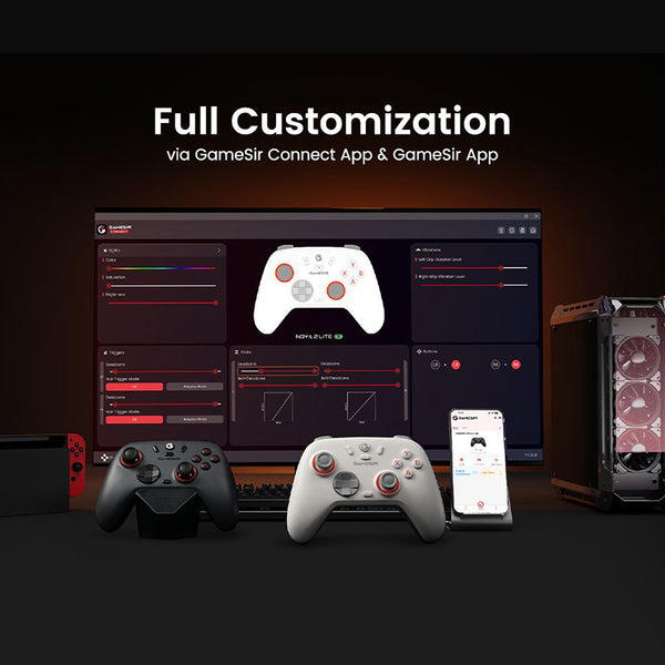 GameSir Nova 2 Lite Wireless Game Controller Hall Effect Analog Triggers