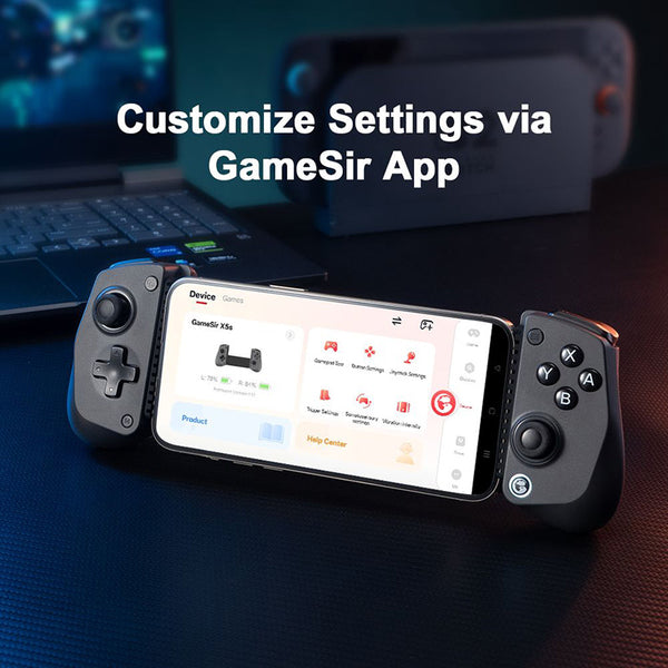 GameSir X5s Wireless Mobile Game Controller with Hall Effect Sticks