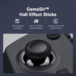 GameSir X5s Wireless Mobile Game Controller with Hall Effect Sticks