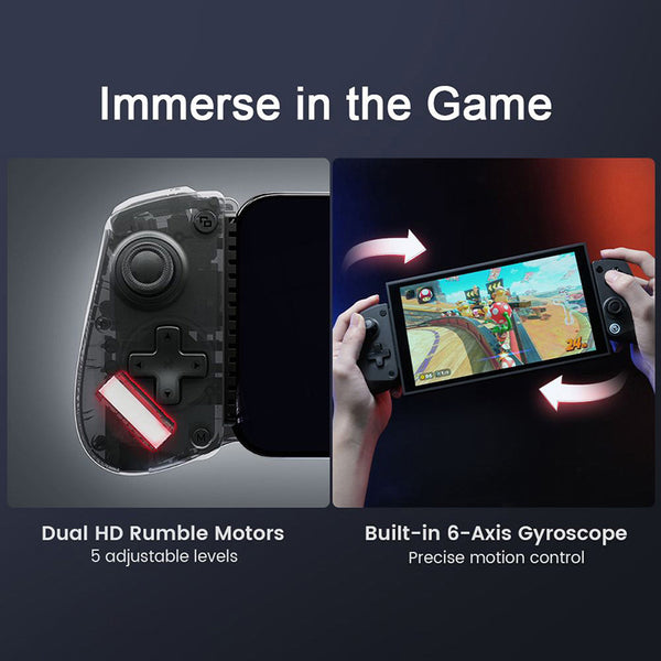 GameSir X5s Wireless Mobile Game Controller with Hall Effect Sticks