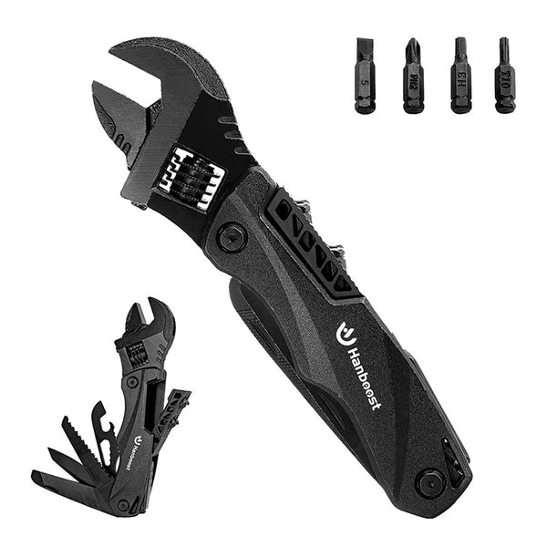 Hanboost M1 12-in-1 Multitool Wrench for Everyday Repairs and Outdoor Adventures