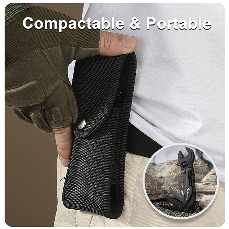 Hanboost M1 12-in-1 Multitool Wrench for Everyday Repairs and Outdoor Adventures