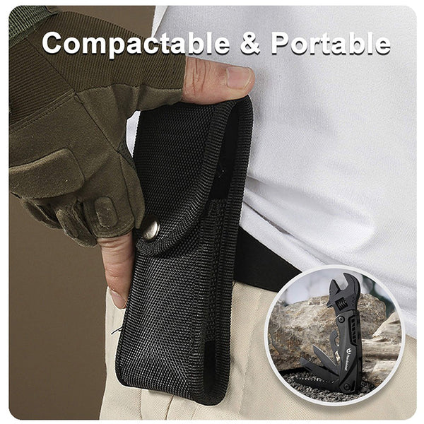 Hanboost M1 12-in-1 Multitool Wrench for Everyday Repairs and Outdoor Adventures