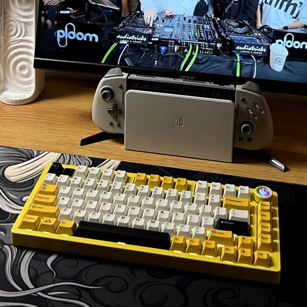 ACGAM Yellow Summer Keycap Set Cherry Profile 164 Keys