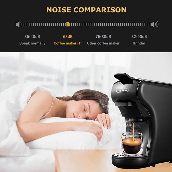 HiBREW H1A 4-in-1 Espresso Coffee Machine Hot & Cold Extraction