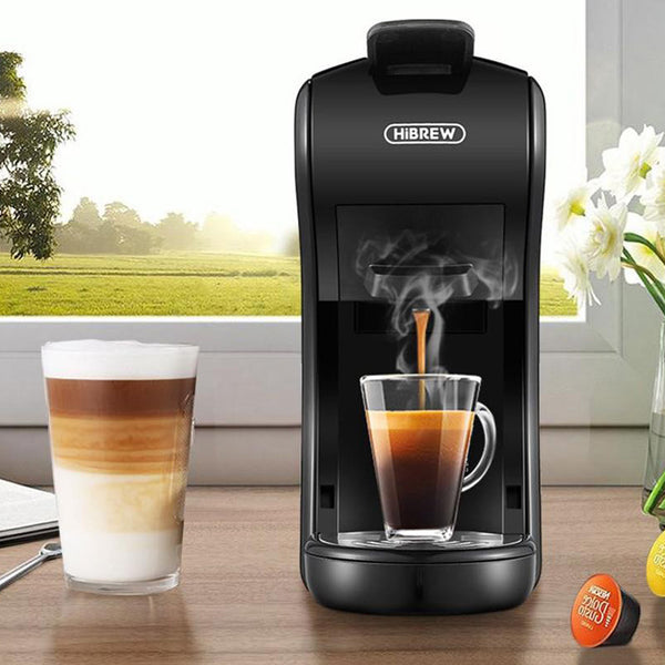 HiBREW H1A 4-in-1 Espresso Coffee Machine Hot & Cold Extraction