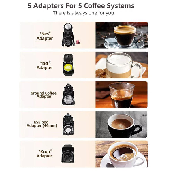 HiBREW H2B 5-in-1 Multifunctional Coffee Maker