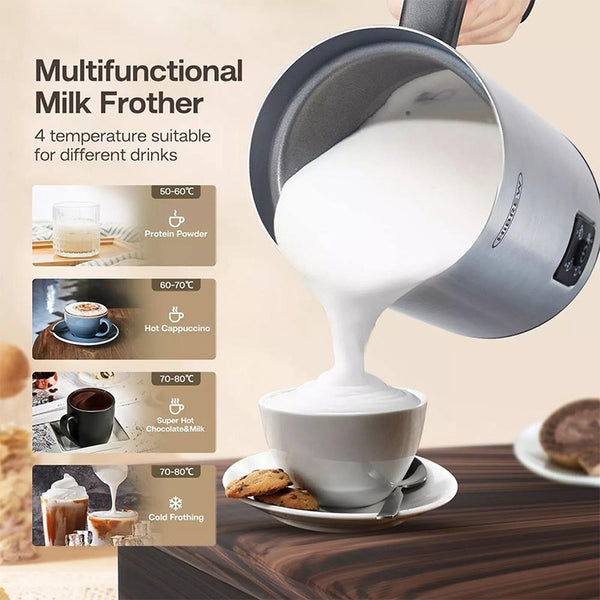 HiBREW M3 4-in-1 Multifunctional Milk Frother