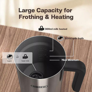 HiBREW M3 4-in-1 Multifunctional Milk Frother