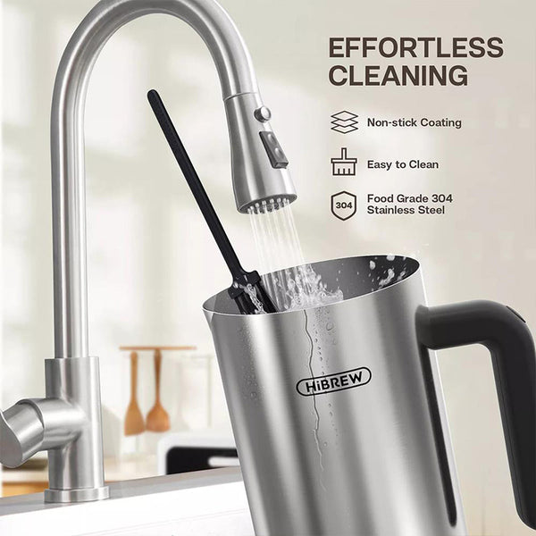 HiBREW M3 4-in-1 Multifunctional Milk Frother