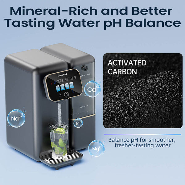 Hydrofast C100 Countertop RO Water Filter 6-Stage Filtration