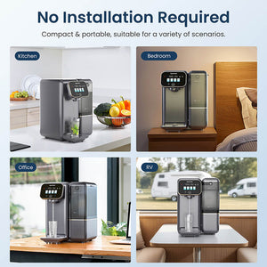 Hydrofast C100 Countertop RO Water Filter 6-Stage Filtration