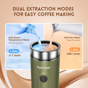 Hydrofast PO-100 Portable Espresso Maker Travel Coffee Machine