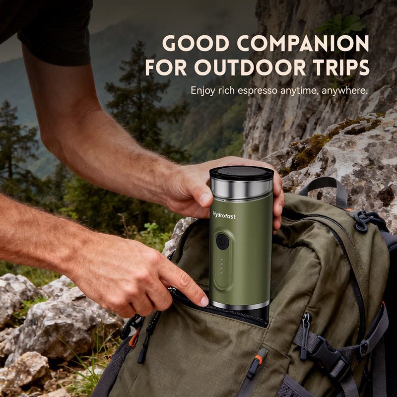 Hydrofast PO-100 Portable Espresso Maker Travel Coffee Machine