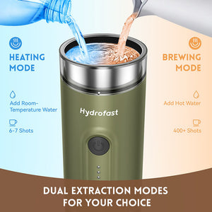 Hydrofast PO-100 Portable Espresso Maker Travel Coffee Machine