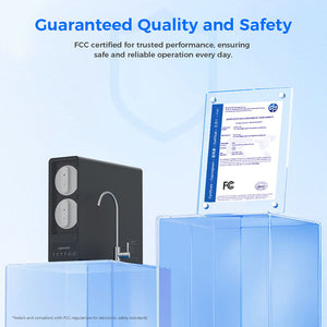 Hydrofast UB200T 800G Undersink RO Water Filter 9-Stage Filtration