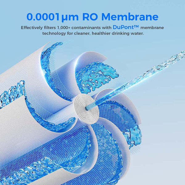 Hydrofast UB200T 800G Undersink RO Water Filter 9-Stage Filtration