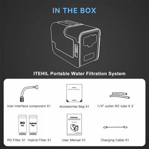 ITEHIL ITS100G-HW Portable RO Water Purifier