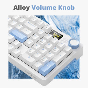Clavier mécanique sans fil à écran LED JAMESDONKEY RS2 3.0