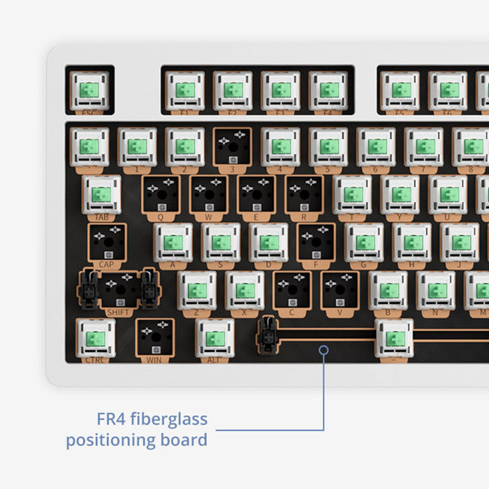 JAMESDONKEY RS2 3.0 LED Screen Wireless Mechanical Keyboard - WhatGeek