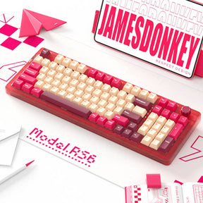 JAMESDONKEY RS6 Hot-Swappable Wireless Mechanical Keyboard