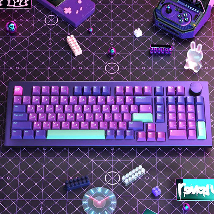 JAMESDONKEY RS2 Cyberpunk Aluiminum Wireless Mechanical Keyboard WhatGeek
