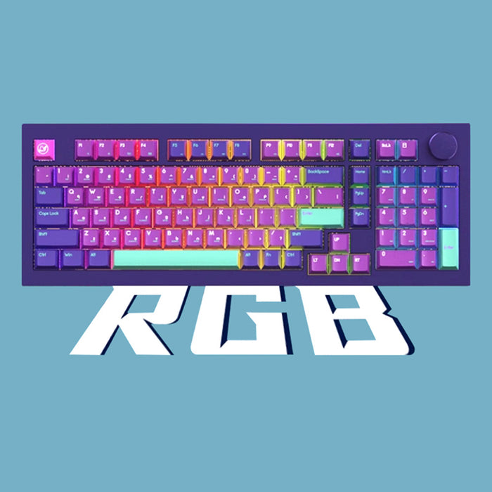 JAMESDONKEY RS2 Cyberpunk Aluiminum Wireless Mechanical Keyboard WhatGeek