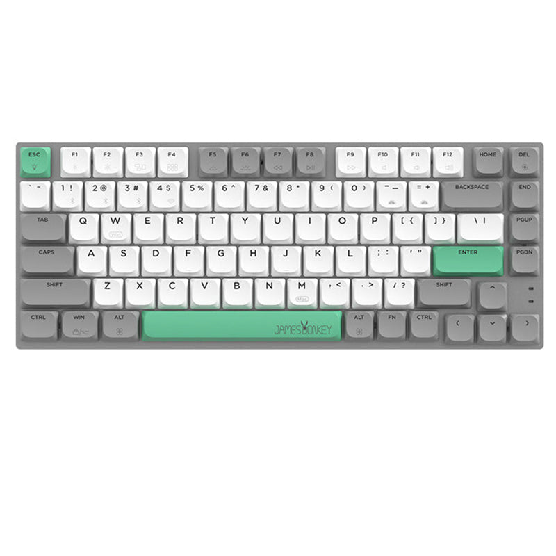 JAMESDONKEY S1 Low Profile kabellose mechanische Tastatur